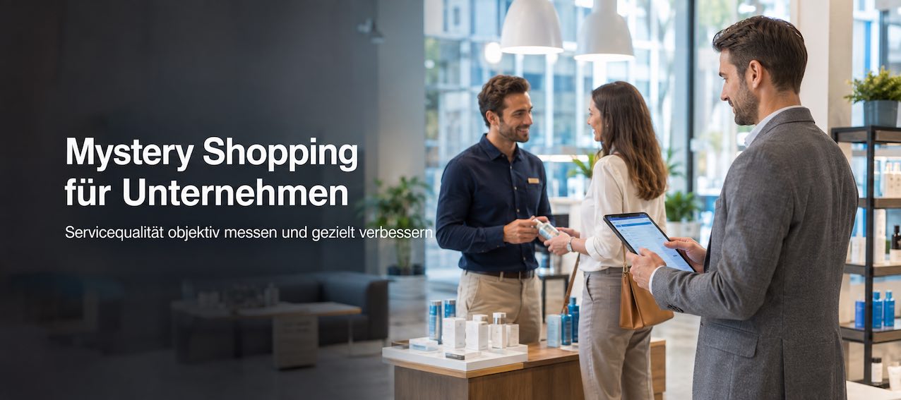 Mystery Shopping fuer Unternehmen