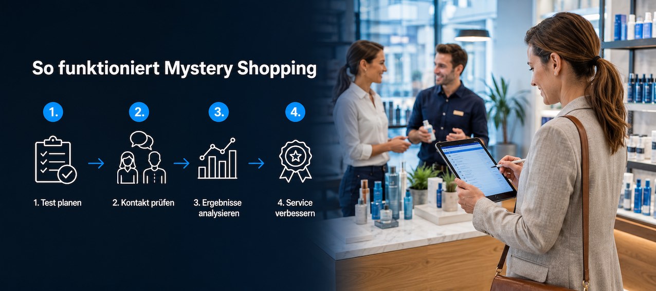 So funktioniert Mystery Shopping